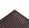 Mouchoir de Poche Marron Fleurs