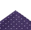 Mouchoir de Poche Violet à Pois