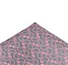 Mouchoir de Poche Paisley Rose et Gris