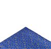 Mouchoir de Poche en Soie Bleu Royal Motif Paisley