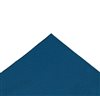 Mouchoir de Poche en Soie Jacquard Bleu Cobalt
