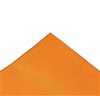 Mouchoir de Poche en Soie Jacquard Mandarine