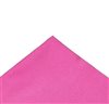 Mouchoir de Poche en Soie Jacquard Rose