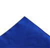 Mouchoir de Poche en Soie Jacquard Bleu Royal