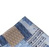 Mouchoir de Poche en Soie Patchwork Ciel