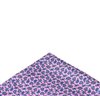Mouchoir de Poche en Soie Rose Paisley