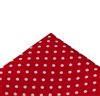 Mouchoir de Poche Rouge à Pois