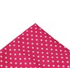 Mouchoir de Poche Rose Fuchsia à Pois