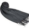 Écharpe Homme Gris Foncé