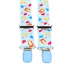 Bretelle Bébé Bleu Ciel Oursons