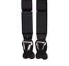 Bretelle Double Usage Noir Motifs Blancs