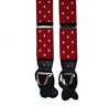 Bretelle Double Usage Rouge Pois Blancs
