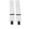 Bretelle Élastique Cachemire Blanc