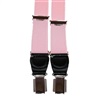 Bretelle Élastique Étroite en Cuir Rose