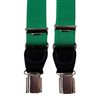 Bretelle Élastique Étroite Cuir Vert Andalousie