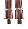 Bretelle Élastique Jacquard Bordeaux