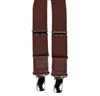 Bretelle Élastique Enfant Marron Cuir
