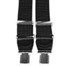 BRETELLE ÉLASTIQUE EN CUIR TRIANGLES NOIRS