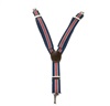 Bretelle Enfant Rayures Bleu Marine, Rouges et Grises