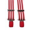 Bretelle Enfant Rayures Rouges et Blanches