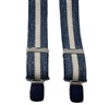 Bretelle Enfant Rayée en Lin Jeans