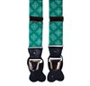 BRETELLE EN SOIE VERT DESIGN
